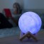 3D LED Månelampe - XL 18 cm