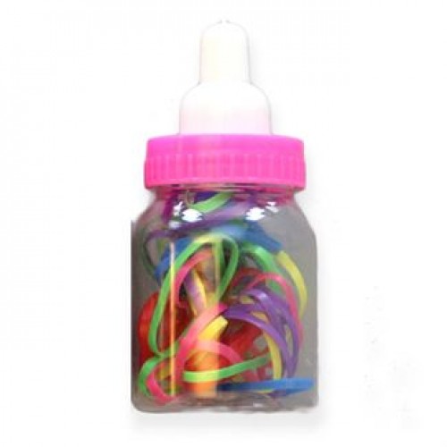 Baby bottle snag-free Hårelastikker i Mix farver 30 stk