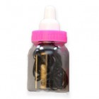 Baby bottle snag-free Hårelastikker, sort 30 stk