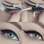 Eyeliner skabeloner - smokey eyes, cat eyes 2 stk