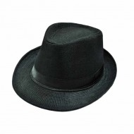 Fedora Hat - Unisex, Black