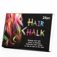 Hair Chalk® pakke m 24 stk hårkridt / farvekridt til håret