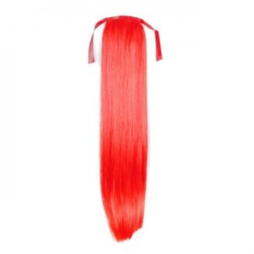 Hestehale Extensions - Straight Total Red