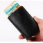 iSafe kortholder læderpung med popup & RFID beskyttelse - Sort
