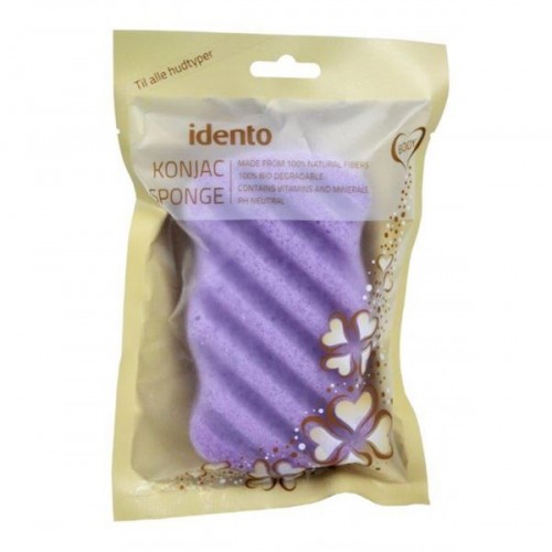 Konjac Sponge Svamp (til kroppen) - Wave Lavender fra Idento