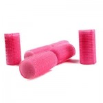 Magic velcro curlers pink 10 stk