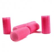 Magic velcro curlers pink 6 stk