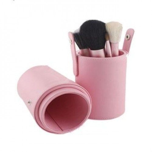 Makeup Børster - 12 dele i pink