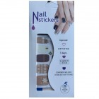 Nail Stickers - Negle wraps  12 stk no. 07
