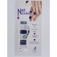 Nail Stickers - Negle wraps  12 stk no. 13