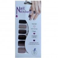 Nail Stickers - Negle wraps  12 stk no. 18