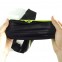 PRO Løbebælte / Bæltetaske til løb / fitness - Unisex - Sort / Neon grøn