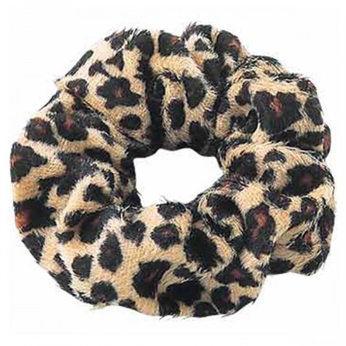 Scrunchie hårelastik - Leopard