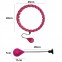 Smart Hula Hoop - Fitness Hulahopring med vægt - 24 segmenter - pink