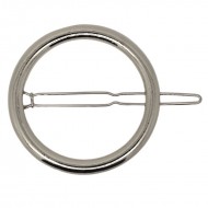 SOHO® cirkel hårspænde - sølv