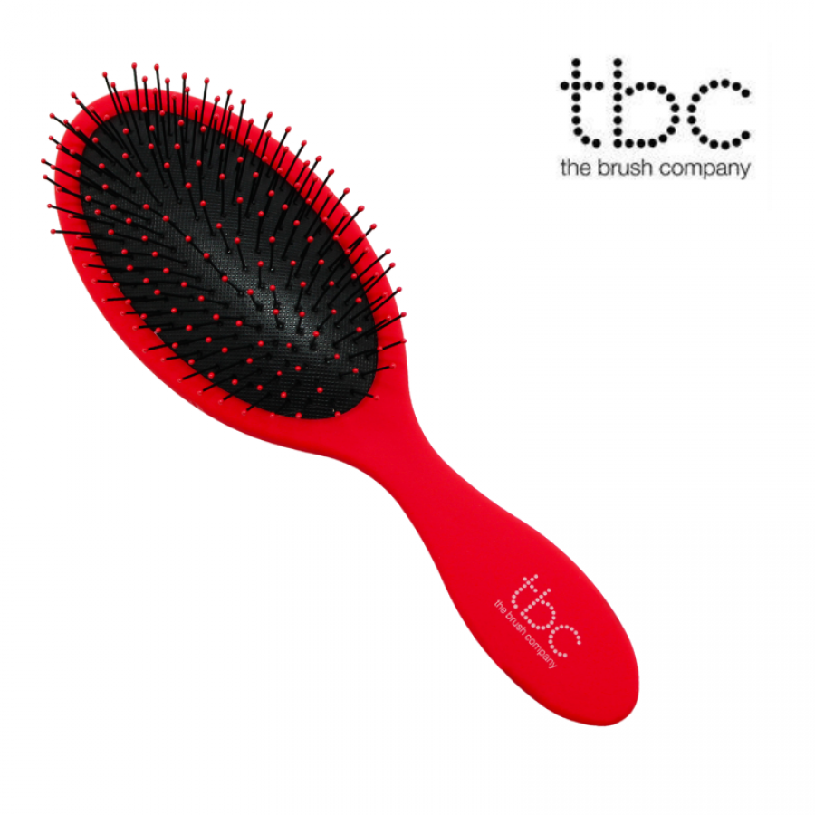 TBC The Wet Brush hårbørste - Rød Køb her