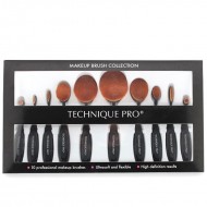 Technique PRO® Ovalbørster til Makeup - 10 sæt