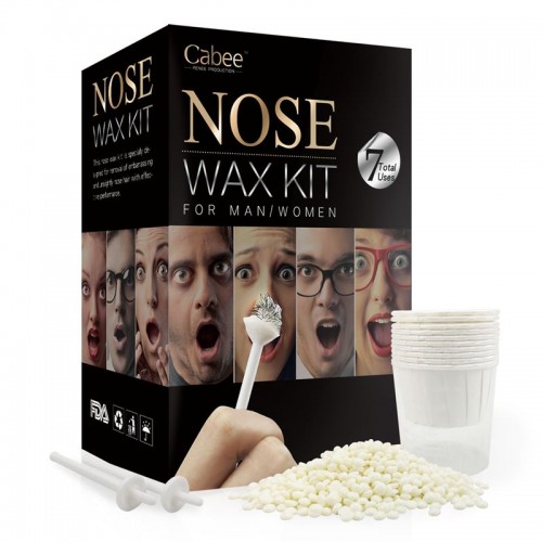 UNIQ Cabe Næse Voks kit - Fjern dine hår i næsen